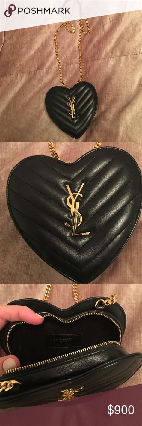 ysl belt bag heart|ysl heart shaped bag.